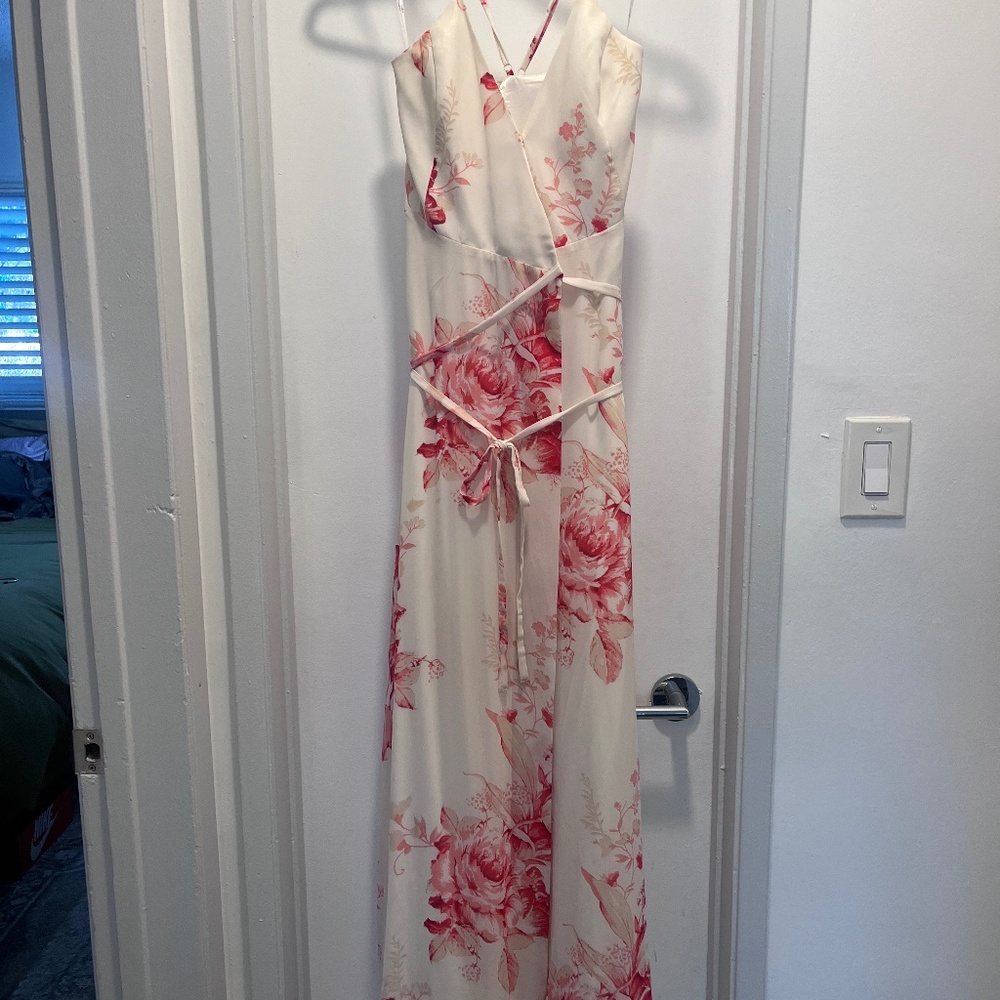 Floral floor length dress